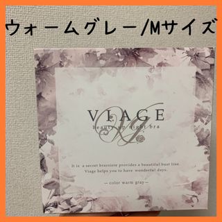 ヴィアージュ(VIAGE)の正規品VIAGE ヴィアージュ ナイトブラ【ウォームグレー】ビアージュ M(ブラ)