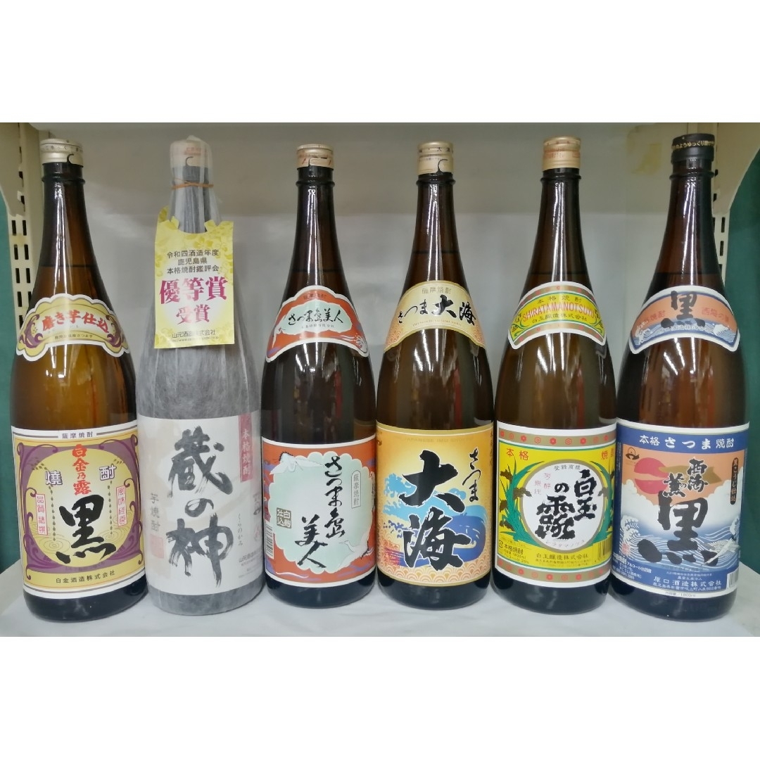 特撰 鹿児島産 芋焼酎 6本セット