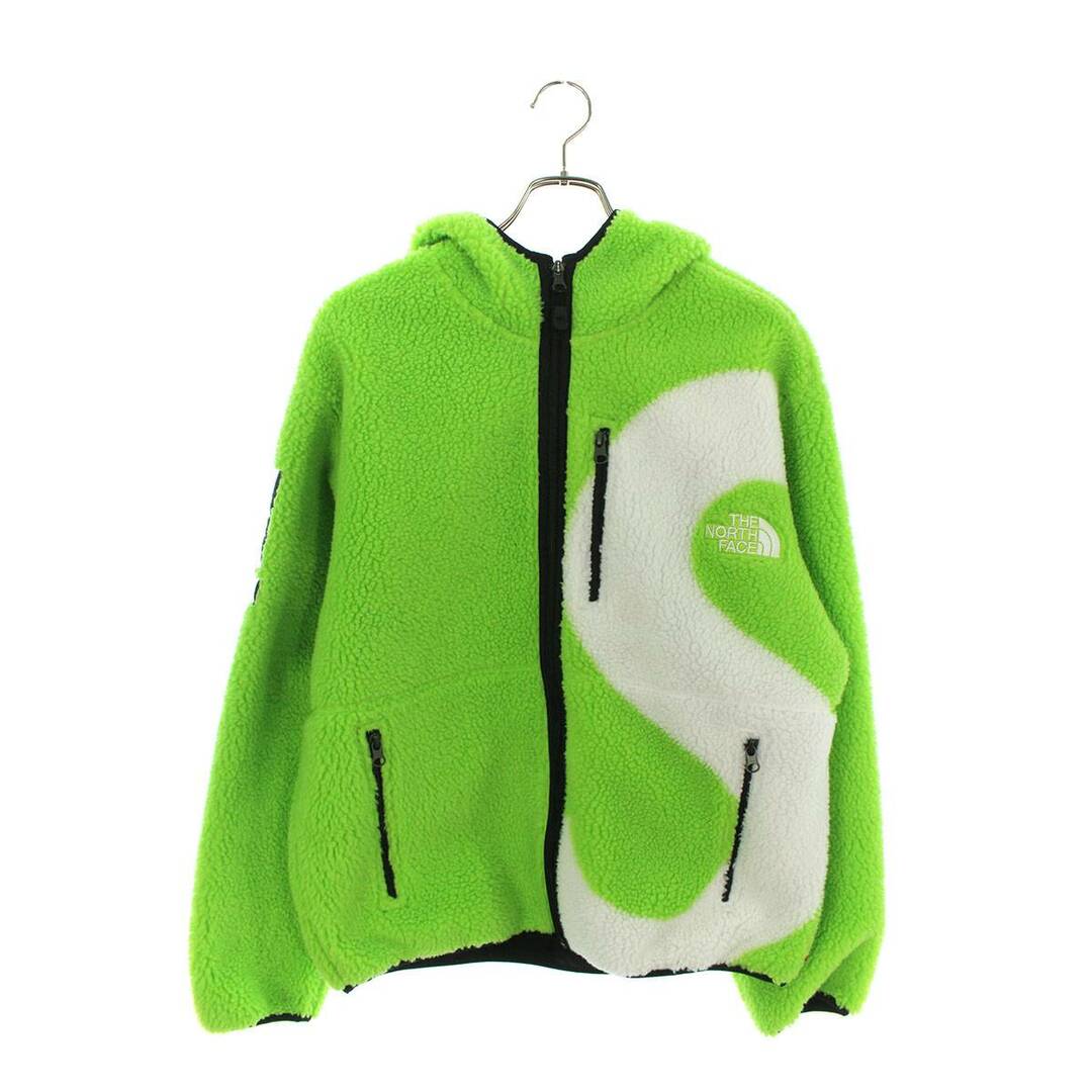 L supreme the north face fleece lime