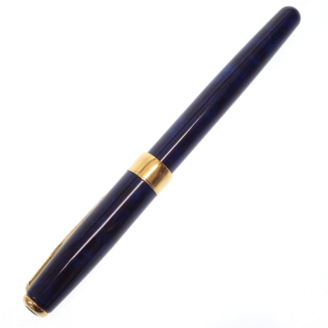 Parker(パーカー)のパーカー 万年筆 ソネット ペン先18K750 青×ゴールド【AFI10】 インテリア/住まい/日用品の文房具(ペン/マーカー)の商品写真