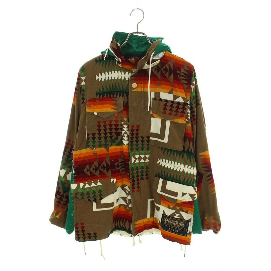 sacai Pendletonパーカー　新品未使用品