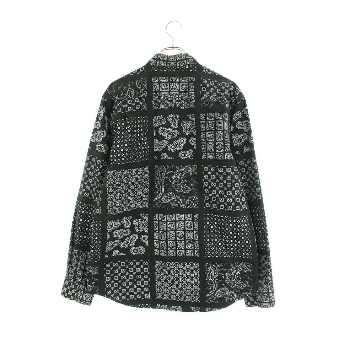 Supreme(シュプリーム)のシュプリーム  20SS  Paisley Grid Shirt ペイズリーバンダナ切替長袖シャツ メンズ L メンズのトップス(シャツ)の商品写真