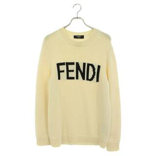 FENDI - フェンディ ニット ロゴ セーター メンズサイズ50 FZY463AH3E