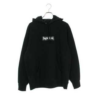 シュプリーム  19AW  Bandana Box Logo Hooded Sweatshirt バンダナボックスロゴプルオーバーパーカー メンズ L