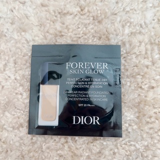 ディオール(Dior)の新品☆DIOR☆フォーエヴァーフルイドグロウ☆サンプル(ファンデーション)