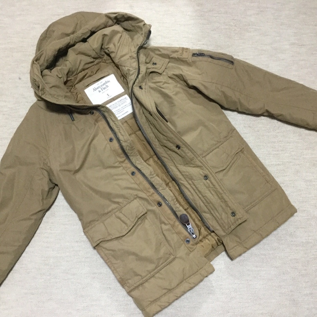 Abercrombie&Fitch(アバクロンビーアンドフィッチ)のアバクロンビー＆フィッチ ミリタリージャケット Sサイズ メンズのジャケット/アウター(ミリタリージャケット)の商品写真