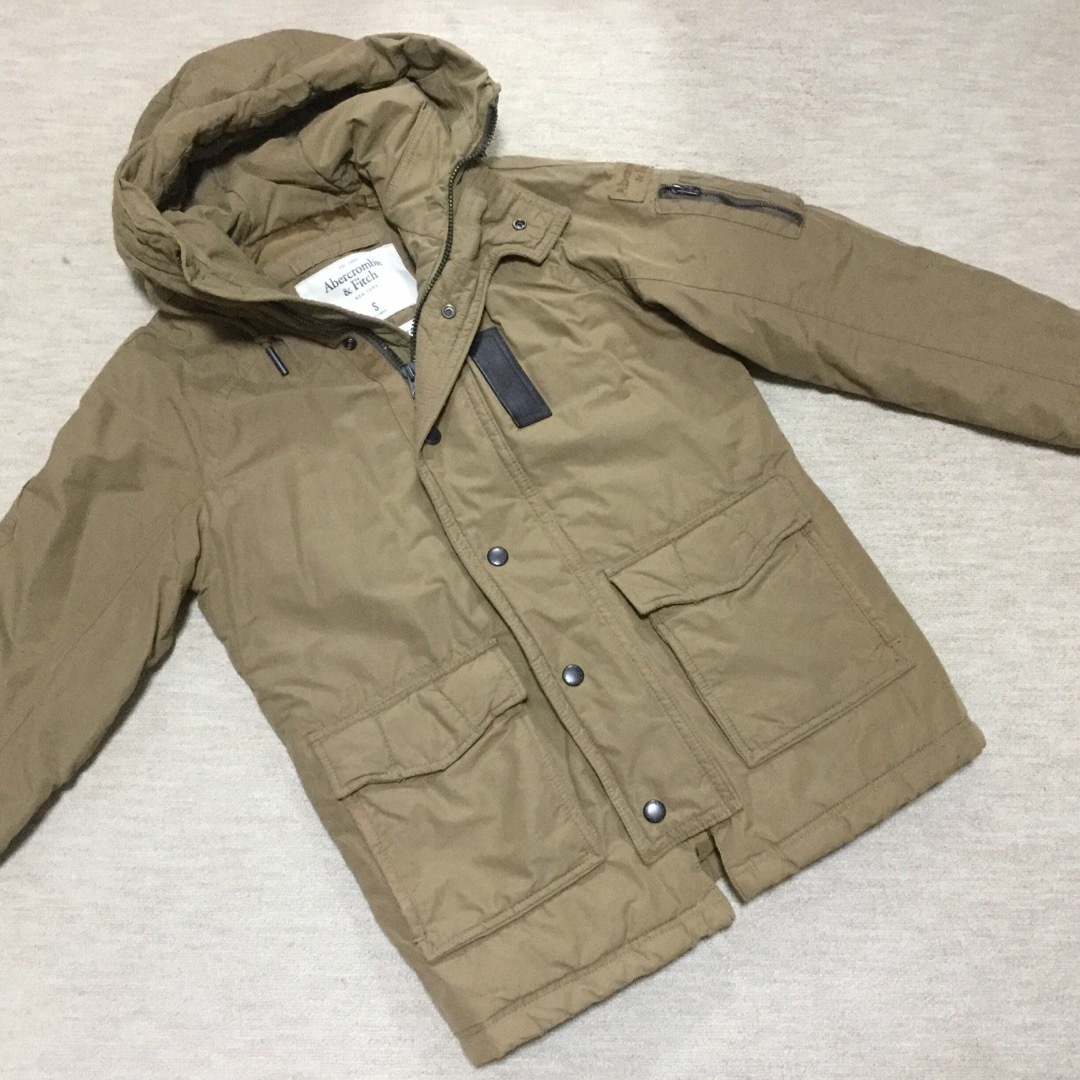 Abercrombie&Fitch(アバクロンビーアンドフィッチ)のアバクロンビー＆フィッチ ミリタリージャケット Sサイズ メンズのジャケット/アウター(ミリタリージャケット)の商品写真