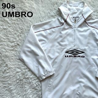 UMBRO - 90s UMBLO アンブロ ナイロンジャケット ビッグサイズ ハーフ