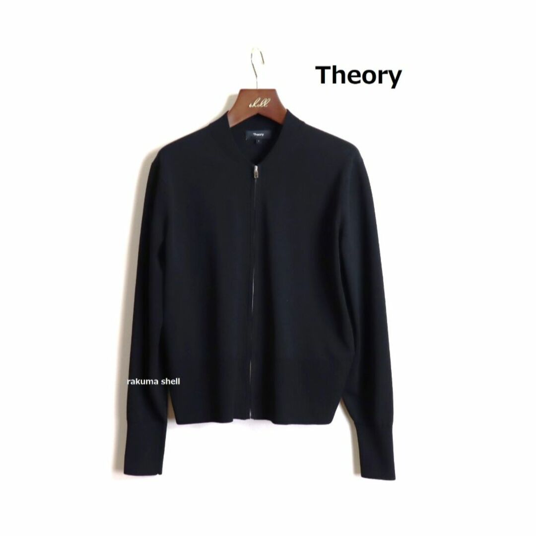 Theory - Theory 22SS ウォッシャブル Crepe 素材 ニット ジャケット