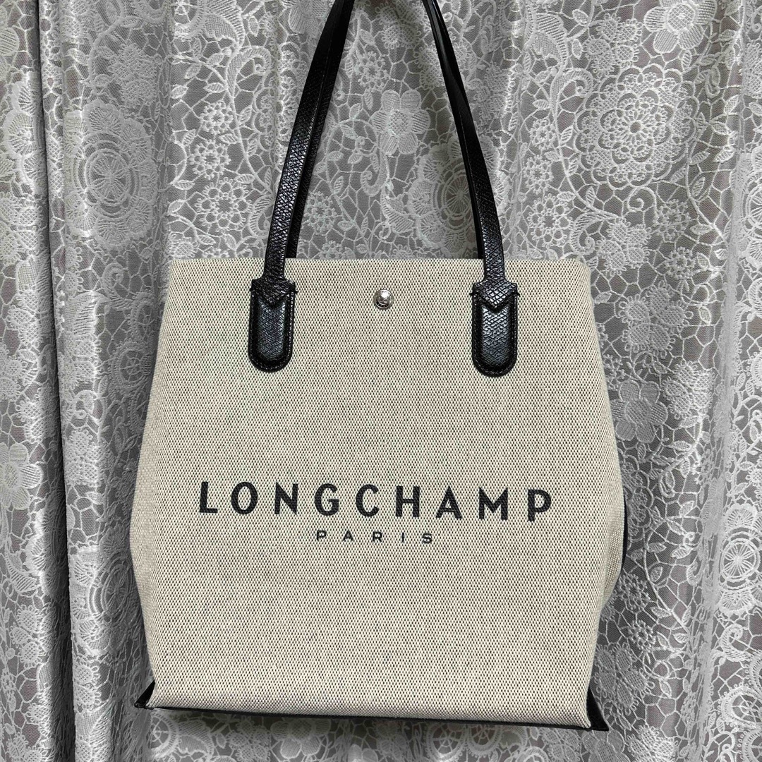 LONGCHAMP - 新品 Longchamp キャンバス デカロゴの通販 by ほあこん
