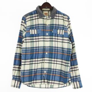 リーバイス(Levi's)のリーバイス Levi's ネルシャツ 長袖 チェック コットン ブルー S(シャツ)