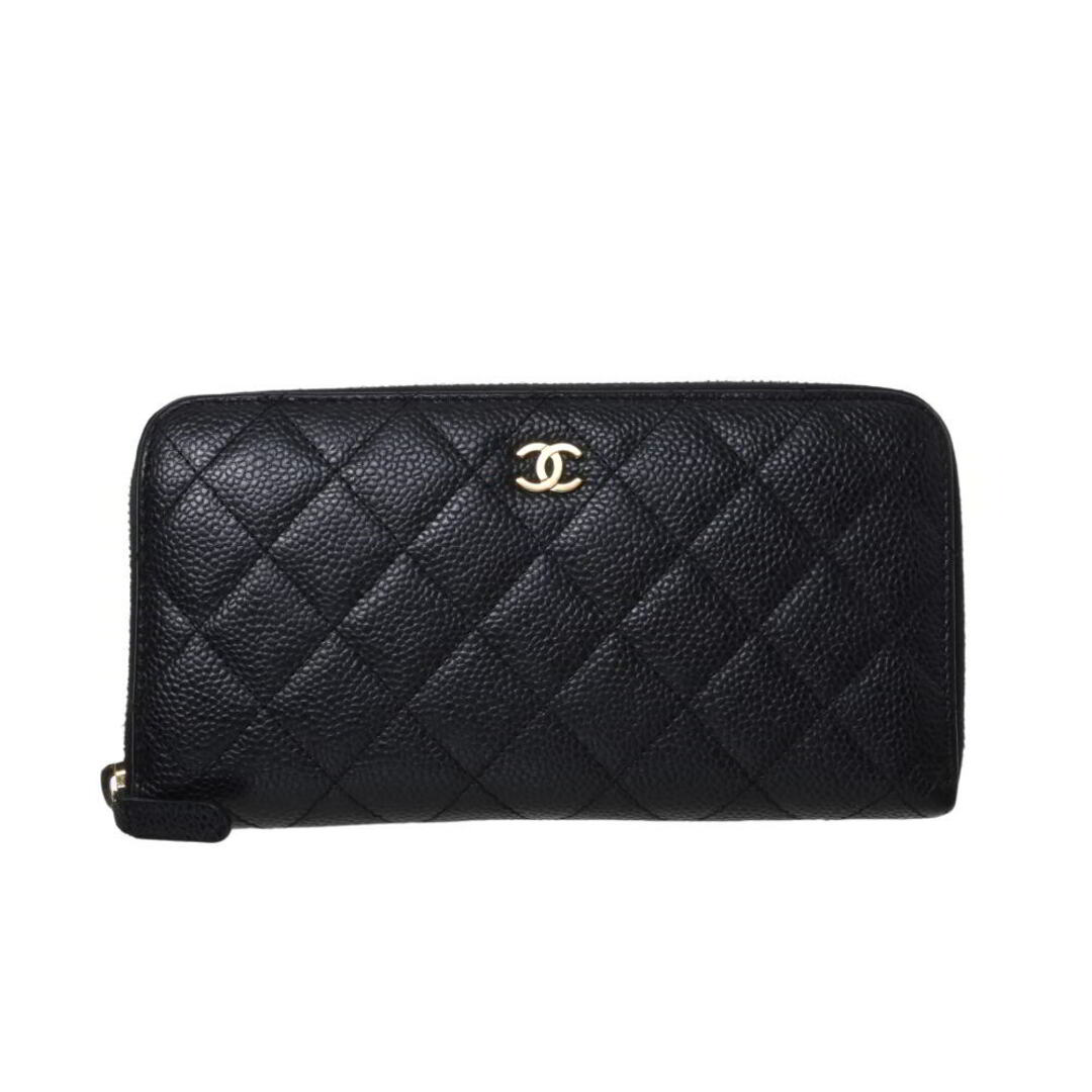 CHANEL(シャネル)のCHANEL 16番台 マトラッセ キャビアスキン 財布 ウォレット レディースのファッション小物(財布)の商品写真