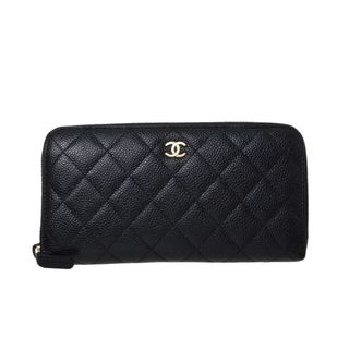 シャネル(CHANEL)のCHANEL 16番台 マトラッセ キャビアスキン 財布 ウォレット(財布)