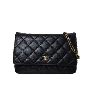 シャネル(CHANEL)のCHANEL 22番台 マトラッセ キャビアスキン チェーン ウォレット(その他)