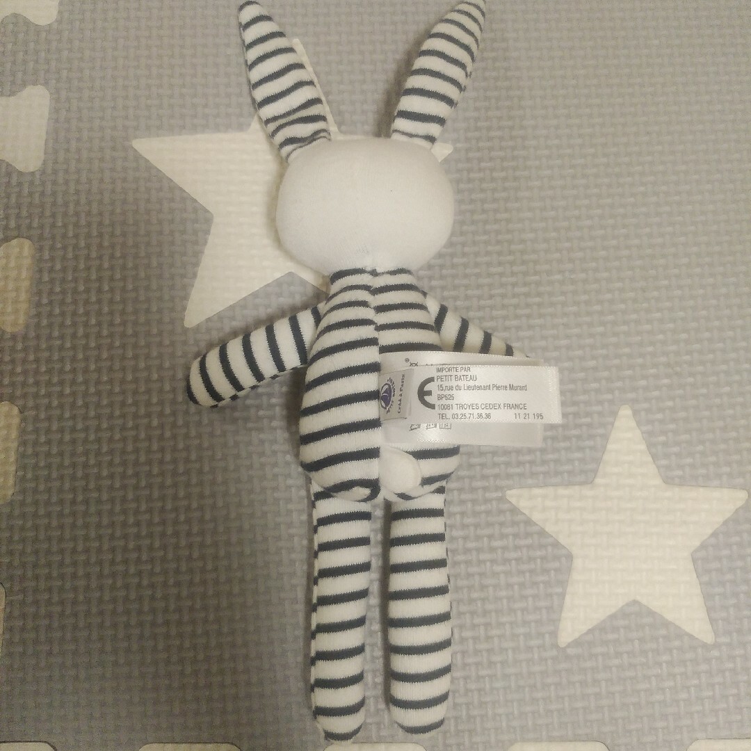 PETIT BATEAU(プチバトー)のプチバトー 人形 コットン100% 赤ちゃん ベビー 出産 ぬいぐるみ キッズ/ベビー/マタニティのおもちゃ(ぬいぐるみ/人形)の商品写真