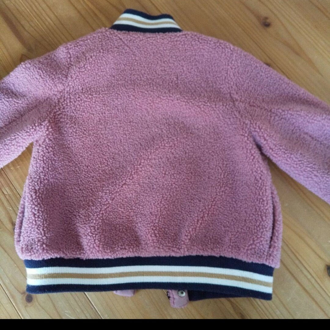 GLOBAL WORK(グローバルワーク)のボアブルゾン キッズ/ベビー/マタニティのキッズ服女の子用(90cm~)(ジャケット/上着)の商品写真