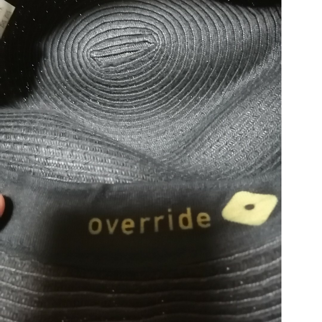 override(オーバーライド)のOverride 麦わらハット 日本製　Mサイズ　58cm メンズの帽子(ハット)の商品写真