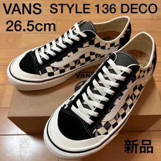 ヴァンズ(VANS)の新品　VANSバンズ　スタイル136デコ　スニーカー　US企画　26.5cm(スニーカー)