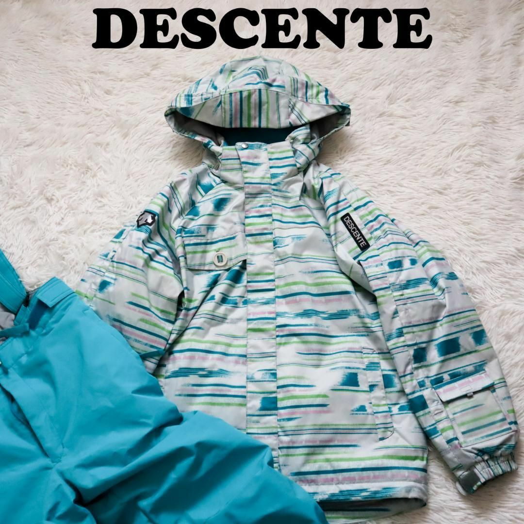 ▲DESCENTE/デサント スキーウェア スノボウェア Lサイズ セットアップ