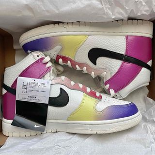 WMNS DUNK HIGH レインボーグラデーション　23cm