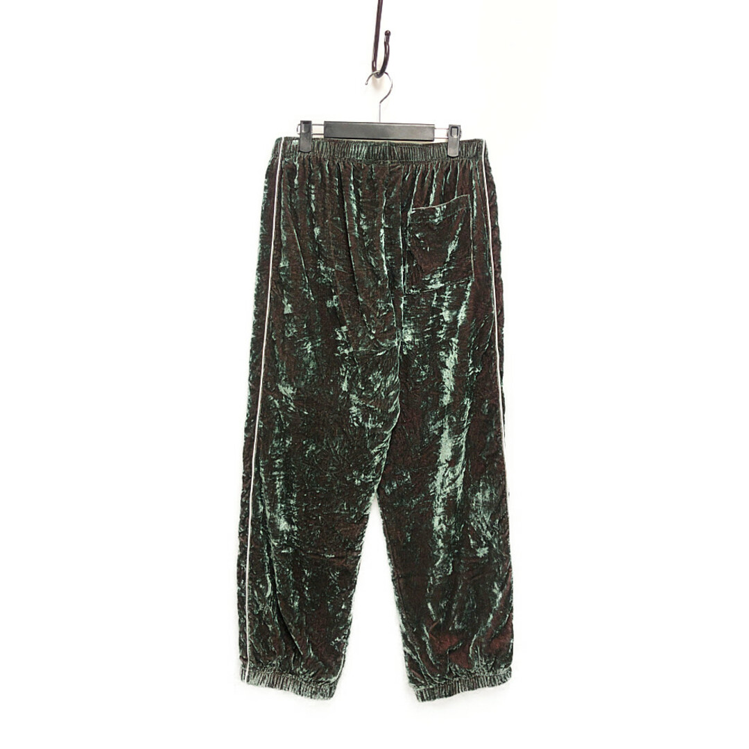 SUPREME シュプリーム 23AW Crushed Velvet Track Pant トラックパンツ ジャージ パンツ オリーブ サイズ M  正規品 / 32447