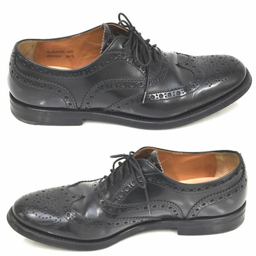 チャーチ ウィングチップシューズ ローファー 革靴 36.5(約23.5cm)