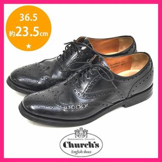 チャーチ(Church's)のチャーチ ウィングチップシューズ ローファー 革靴 36.5(約23.5cm)(ローファー/革靴)