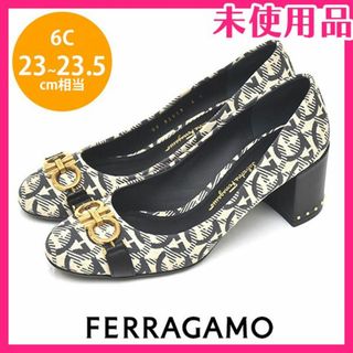 サルヴァトーレフェラガモ(Salvatore Ferragamo)の新品♪フェラガモ ガンチーニ パンプス 6C(約23-23.5cm)(ハイヒール/パンプス)