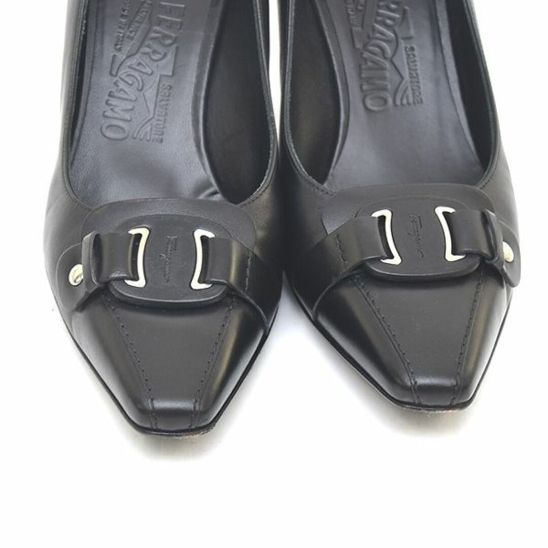Salvatore Ferragamo - 美品♪フェラガモ ロゴバックル ステッチ