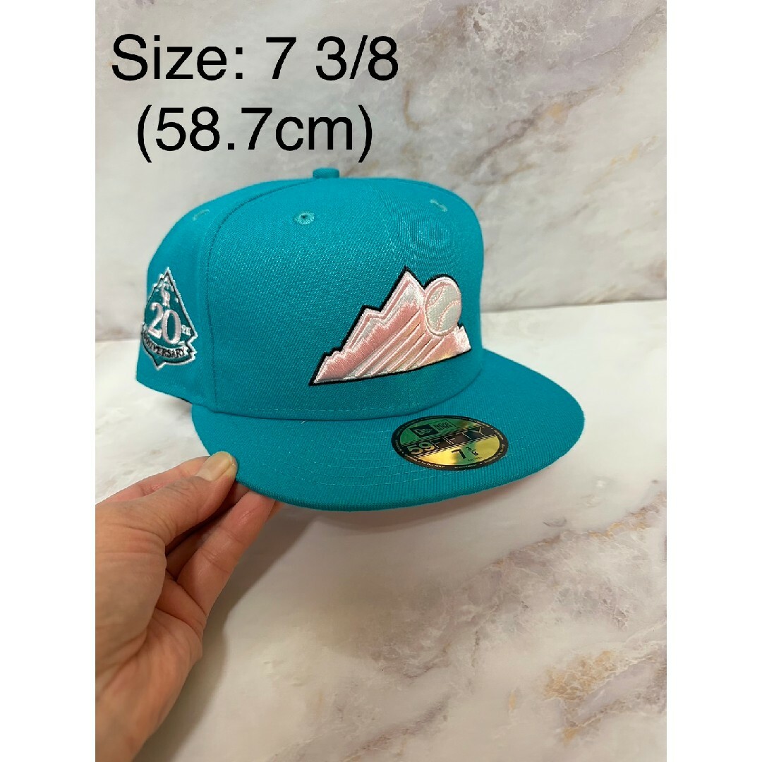 NEW ERA(ニューエラー)のNewera 59fifty コロラドロッキーズ 20thアニバーサリー メンズの帽子(キャップ)の商品写真