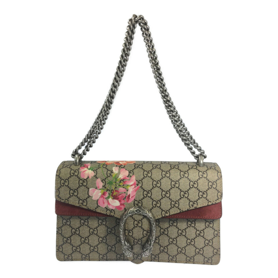 Gucci(グッチ)のグッチ GGスプリーム ディオニュソスWチェーン ハンド ハンド バッグ レディースのバッグ(ハンドバッグ)の商品写真