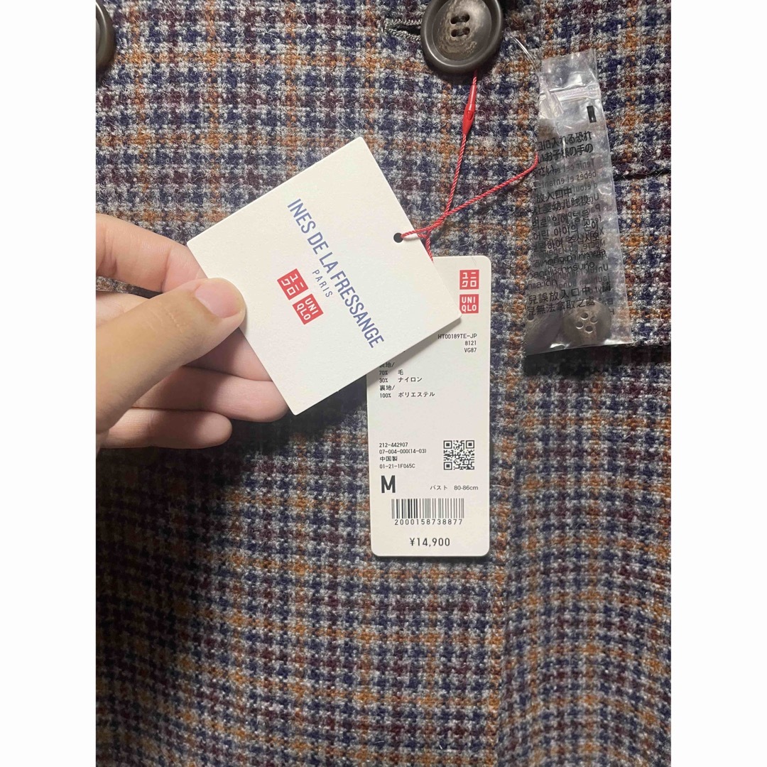 UNIQLO(ユニクロ)の【専用】ユニクロ×イネス ロングコート レディースのジャケット/アウター(ロングコート)の商品写真