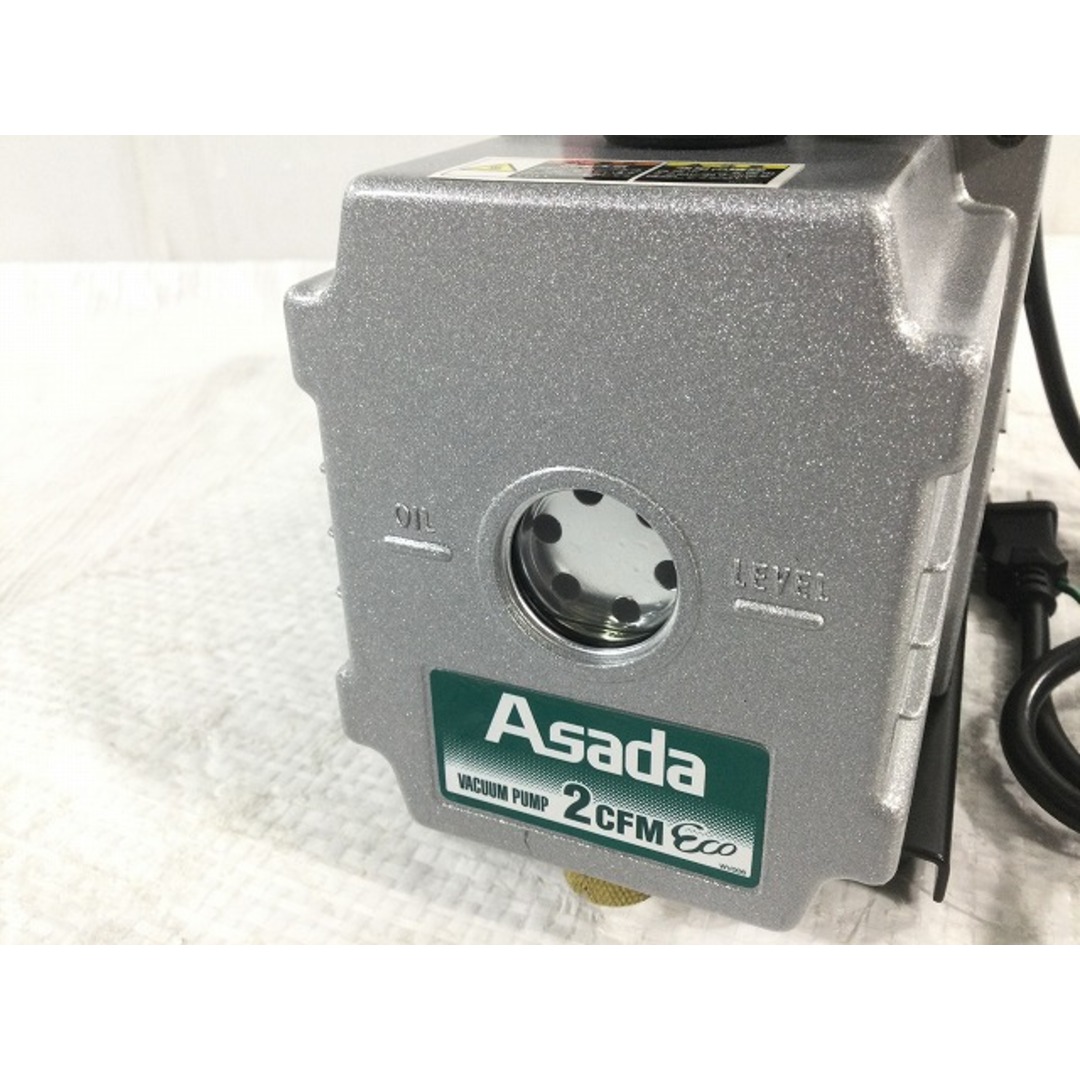 ☆未使用品☆ASADA アサダ 真空ポンプ 2CFM ECO WV220 ☆未使用品☆ASADA アサダ 真空ポンプ 2CFM ECO WV220