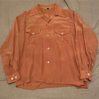 50s】 レーヨンシャツ ヴィンテージ レーヨンギャバの通販 by 50s】 レーヨンシャツ ヴィンテージ レーヨンギャバの通販 by