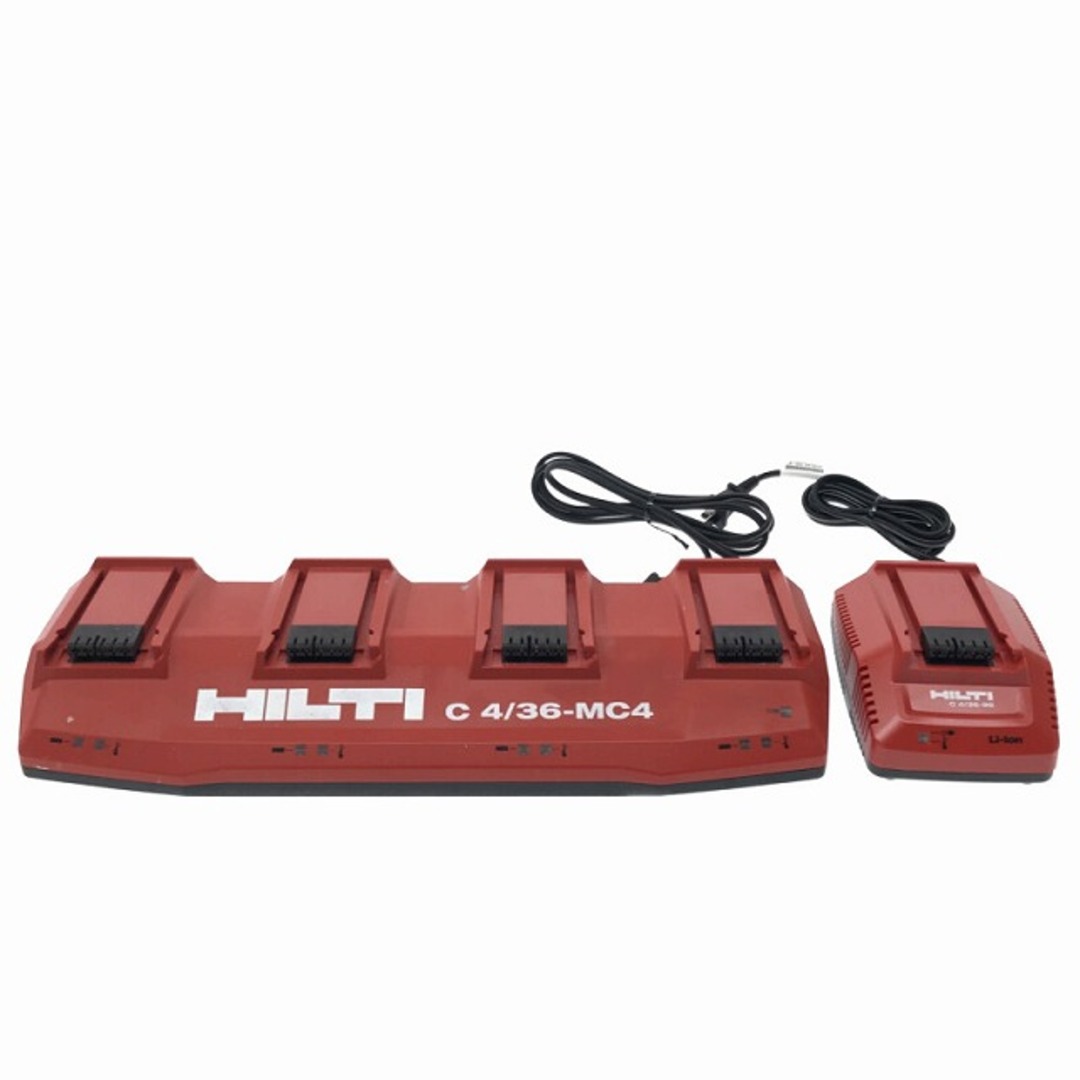 ☆中古2台☆HILTI ヒルティ 4個口 マルチベイ充電器 C4/36-MC4 ☆中古2台☆HILTI ヒルティ 4個口 マルチベイ充電器 C4/36-MC4