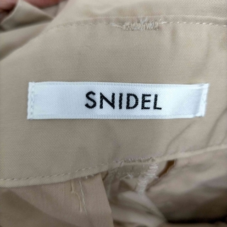 SNIDEL - snidel(スナイデル) ベルトオンワイドパンツ レディース