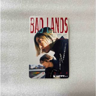 映画 『BAD LANDS 』バッドランズ ムビチケカード 未使用(邦画)