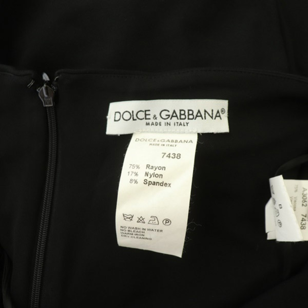 DOLCE&GABBANA(ドルチェアンドガッバーナ)のドルチェ&ガッバーナ ドルガバ ワンピース ドレス ホルターネック ノースリーブ レディースのワンピース(ロングワンピース/マキシワンピース)の商品写真