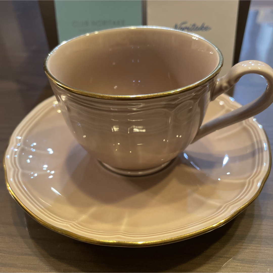 Noritake(ノリタケ)のノリタケ　カップ&ソーサー　未使用 インテリア/住まい/日用品のキッチン/食器(食器)の商品写真