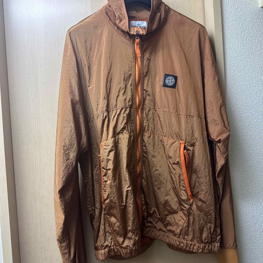 サイズ表記Sstone island nylon metal zip jacket