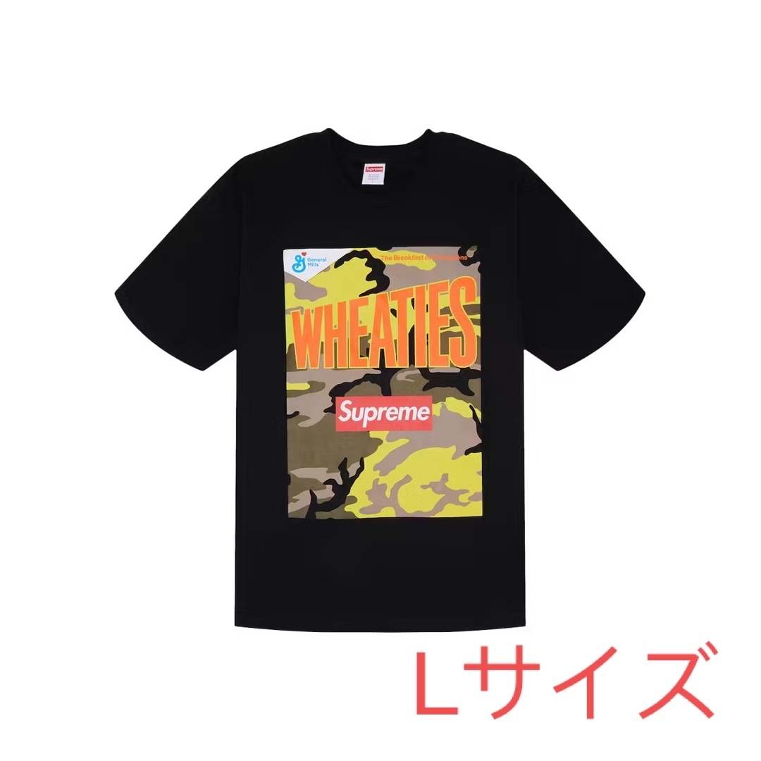 Supreme Wheaties Tee BLACK L | フリマアプリ ラクマ