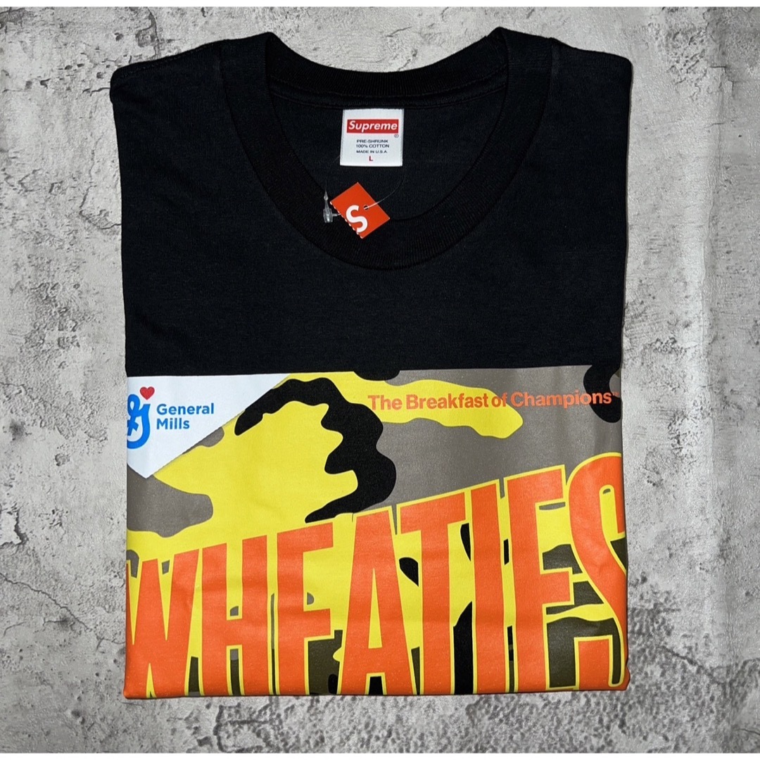 Supreme Wheaties Tee BLACK L