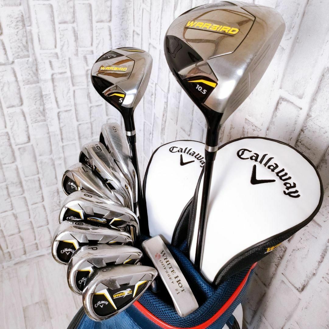 ほぼ未使用‼️Callaway warbird  メンズゴルフクラブセット