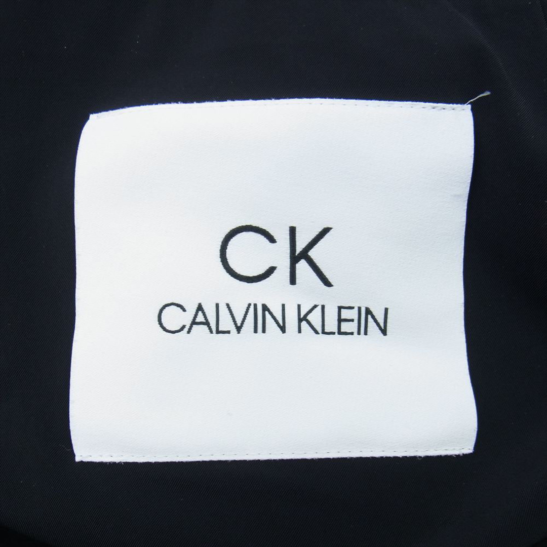 約45cm着丈カルバンクライン calvin klein セットアップ KM.0200 アーバンスイマー360 テーラードジャケット スラックスパンツ スーツ ブラック系 40