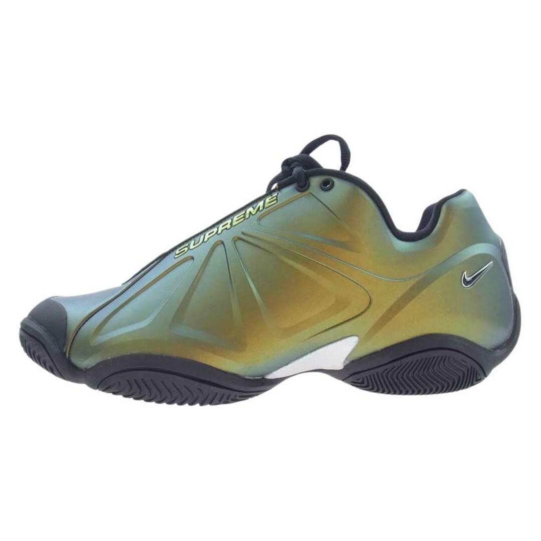 Supreme シュプリーム スニーカー 23AW FB8934-700 × Nike ナイキ Air Zoom Courtposite Metallic Gold エアズーム コートポジット メタリックゴールド スニーカー メタリックゴールド 27.5cm【新古品】【未使用】