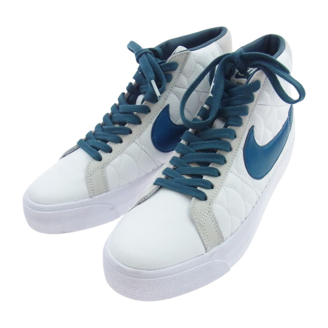 NIKE(ナイキ)のNIKE ナイキ スニーカー DO9399-100 SB Blazer Mid EK Summit White Night Shade-White ブレーザー ミッド EK スニーカー ホワイト系 26cm【新古品】【未使用】【中古】 メンズの靴/シューズ(スニーカー)の商品写真