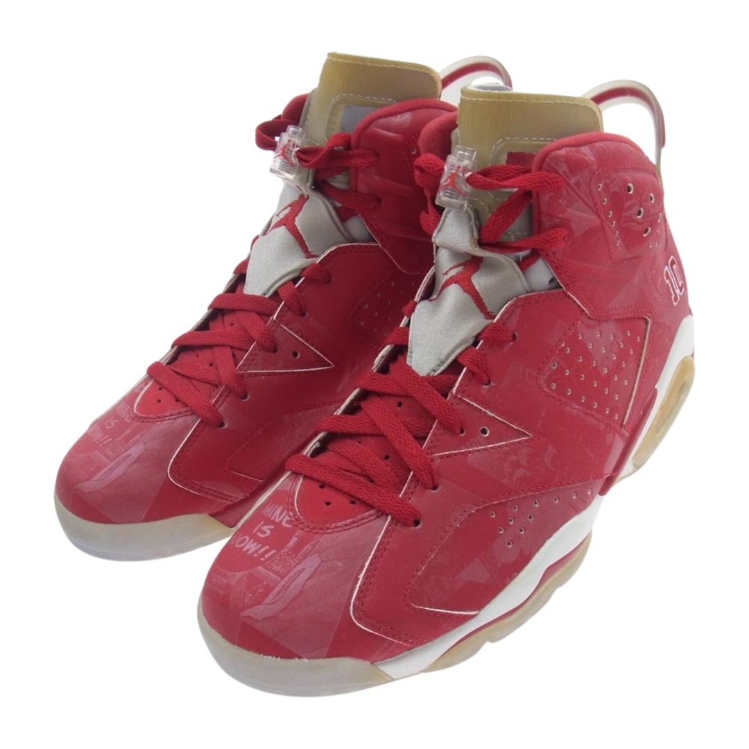 NIKE(ナイキ)のNIKE ナイキ スニーカー 717302-600 2014年 Air Jordan 6 RETRO SLAM DUNK ジョーダン6 レッド系 28【極上美品】【中古】 メンズの靴/シューズ(スニーカー)の商品写真