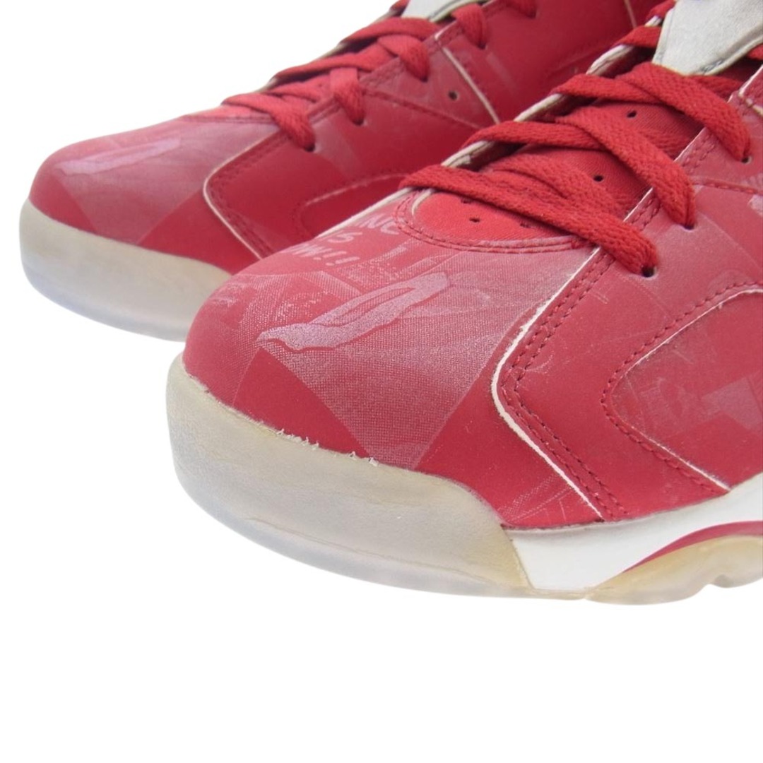 NIKE(ナイキ)のNIKE ナイキ スニーカー 717302-600 2014年 Air Jordan 6 RETRO SLAM DUNK ジョーダン6 レッド系 28【極上美品】【中古】 メンズの靴/シューズ(スニーカー)の商品写真