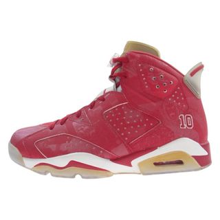 ナイキ(NIKE)のNIKE ナイキ スニーカー 717302-600 2014年 Air Jordan 6 RETRO SLAM DUNK ジョーダン6 レッド系 28【極上美品】【中古】(スニーカー)