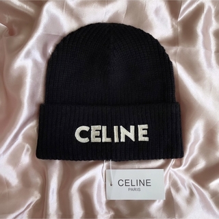 celine - CELINE セリーヌ ニット帽 帽子 ユニセックス 新品 美品 タグ ...